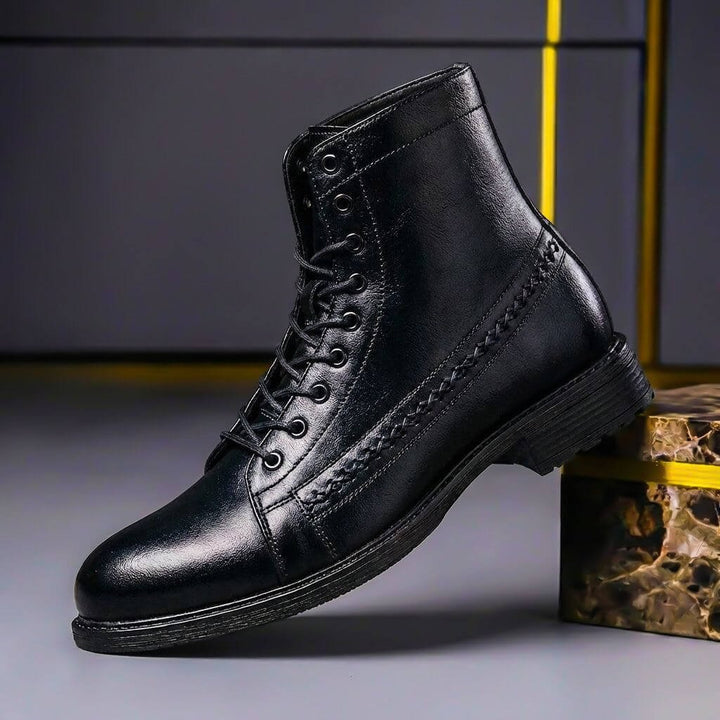 Thomas | Genuine Leather Boots – Handcrafted Vintage Style