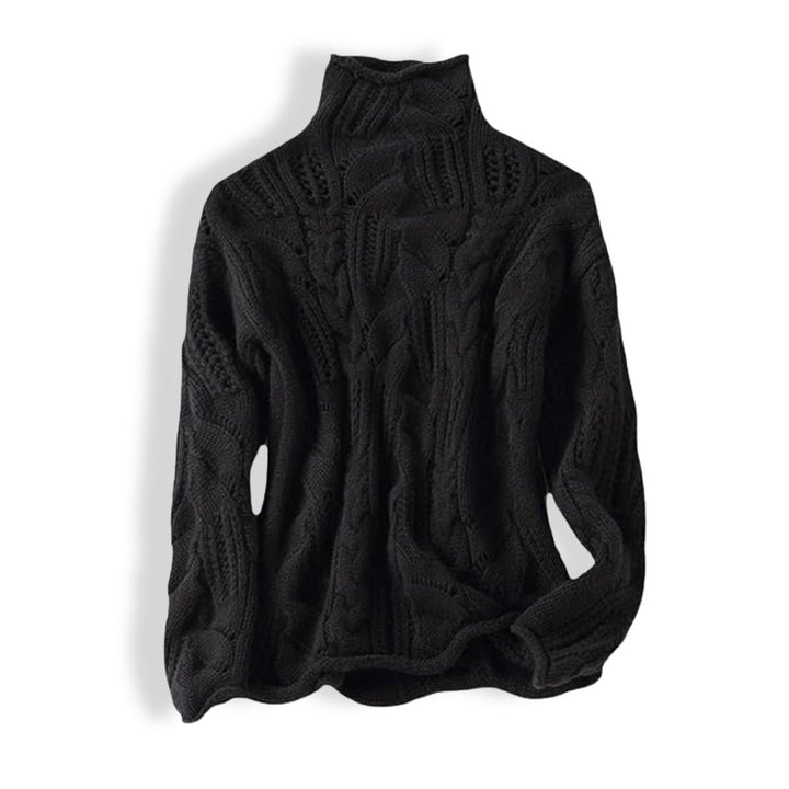 Marie | Knit Sweater – Lockere Passform mit Rollkragen
