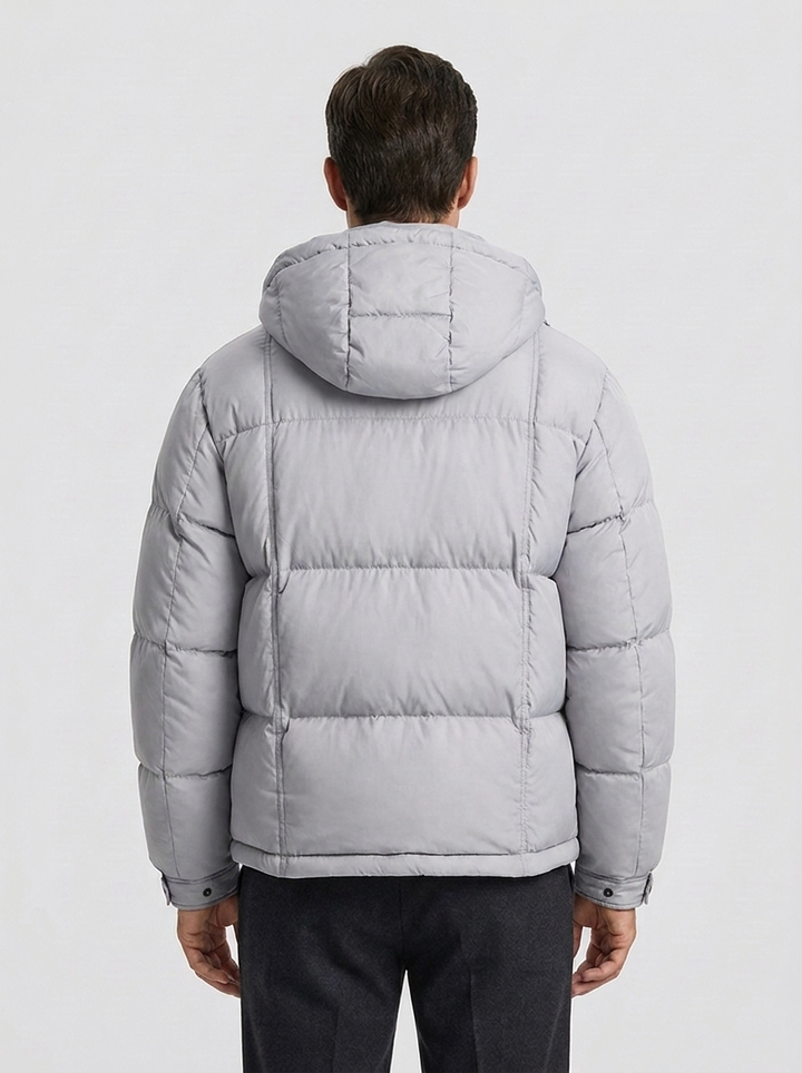 Haven | Hooded Down Puffer Jacket for Men – Casual Loose Fit