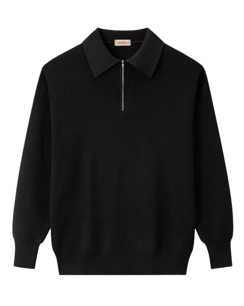 Klaus | Strickpullover mit Reißverschluss – Eleganter Stil für Männer