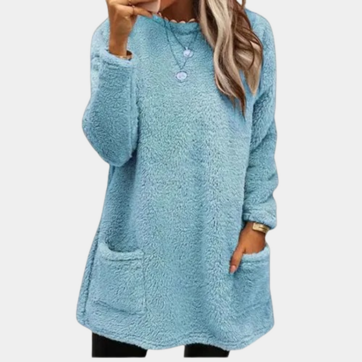 Greta | Cozy and Casual Tunic Sweatshirt