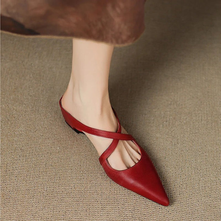 Isabella | Modern and Elegant Leather Slides