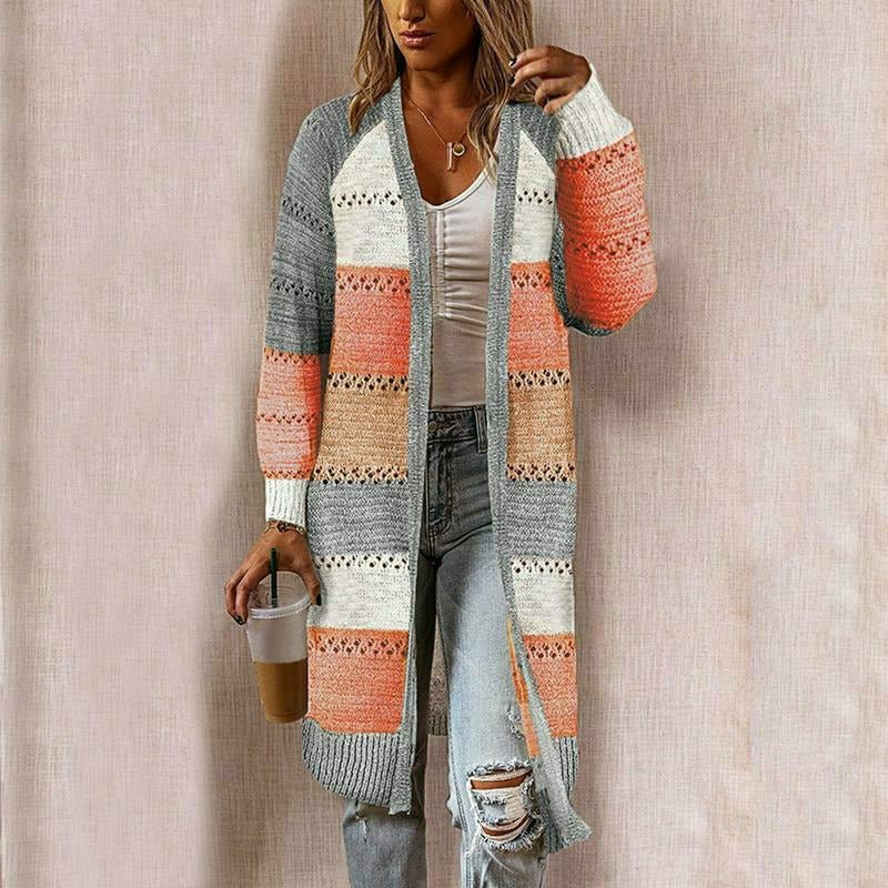 EB | Cardigan – Striped Pattern for Women
