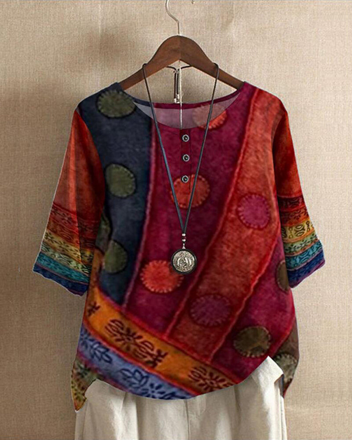 Emilia | Relaxed and Stylish Boho Tunic Top