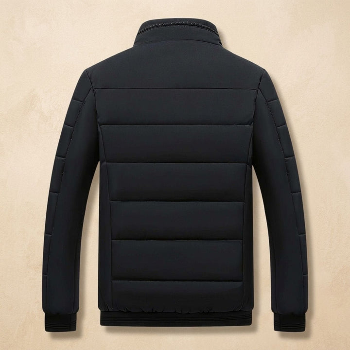 Dominik | Steppjacke für Herren – Gefütterte Winterjacke mit Stehkragen
