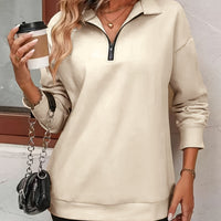 Heidi | Elegant and Comfortable Zip-Up Sweatshirt