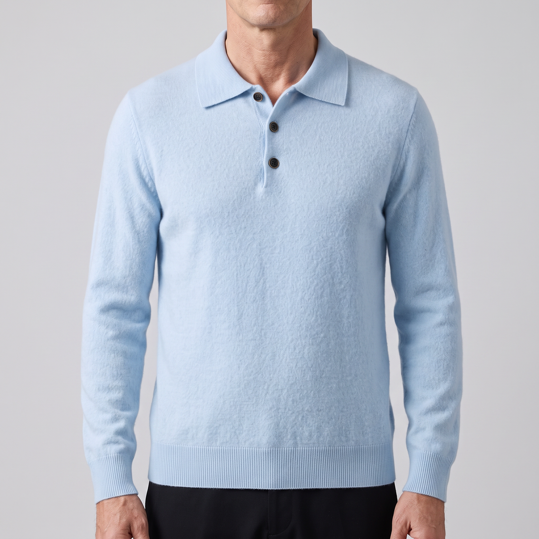 BELFORD | Cashmere Polo – Klassische Schnittführung für Männer