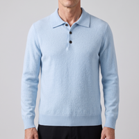 Julian | Zeitloses Cashmere-Poloshirt mit Luxuriösem Tragegefühl