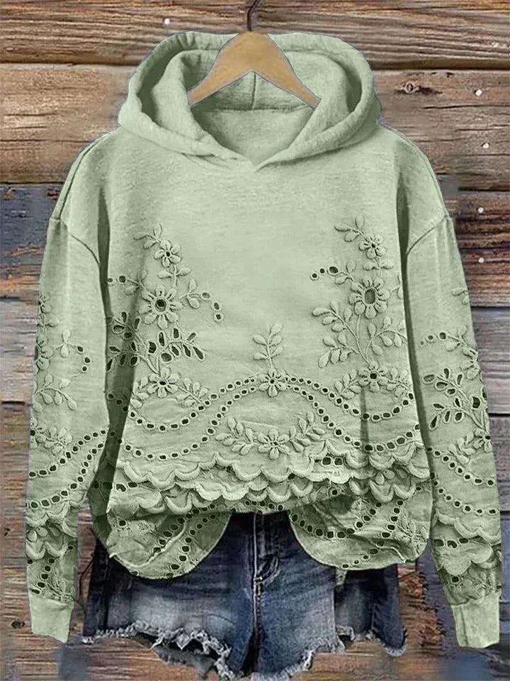 Regine | Floral Hoodie for Women – Cozy & Stylish