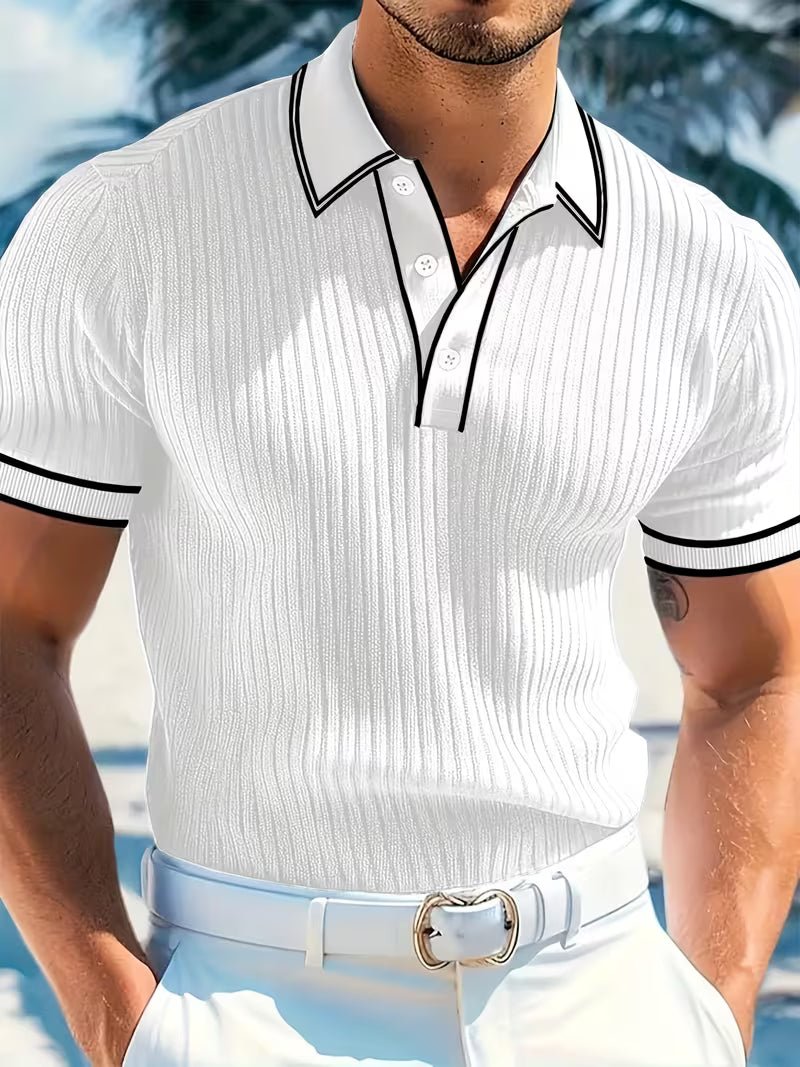 Logan | Polo Shirt – Stilvolles Kurzarm-Design für Männer