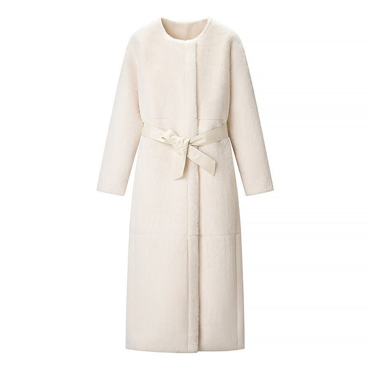 Drune | Teddy-Mantel – Oversize Longline für Damen