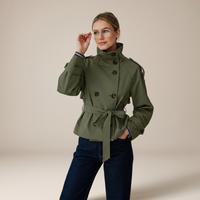 Elena | Femininer Und Eleganter Trenchcoat Mit Taillengürtel