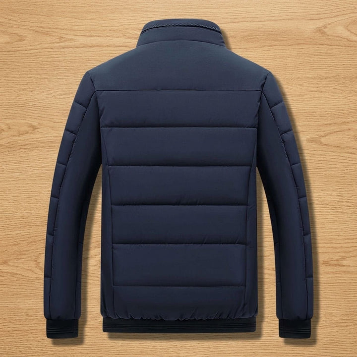 Dominik | Steppjacke für Herren – Gefütterte Winterjacke mit Stehkragen