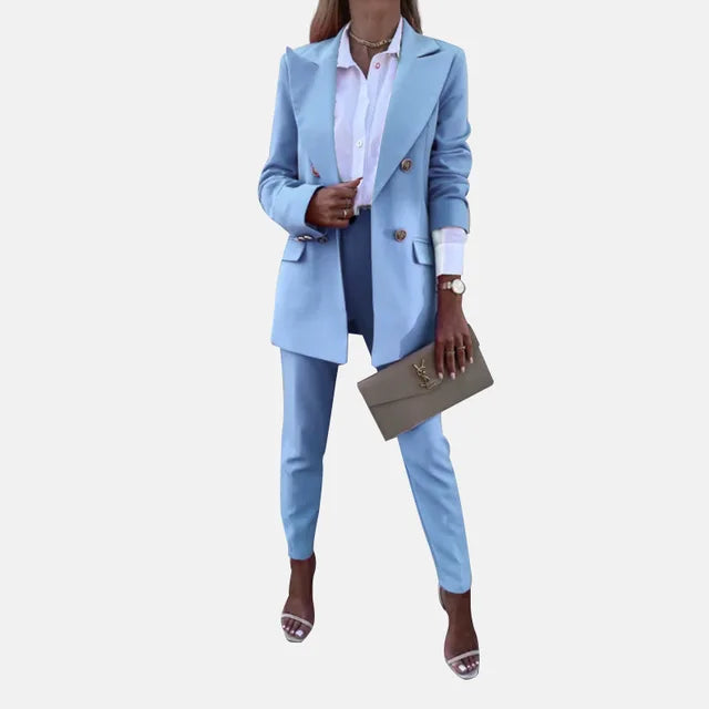 Birgit | Elegant and Modern Two-Piece Set with Blazer and Trousers