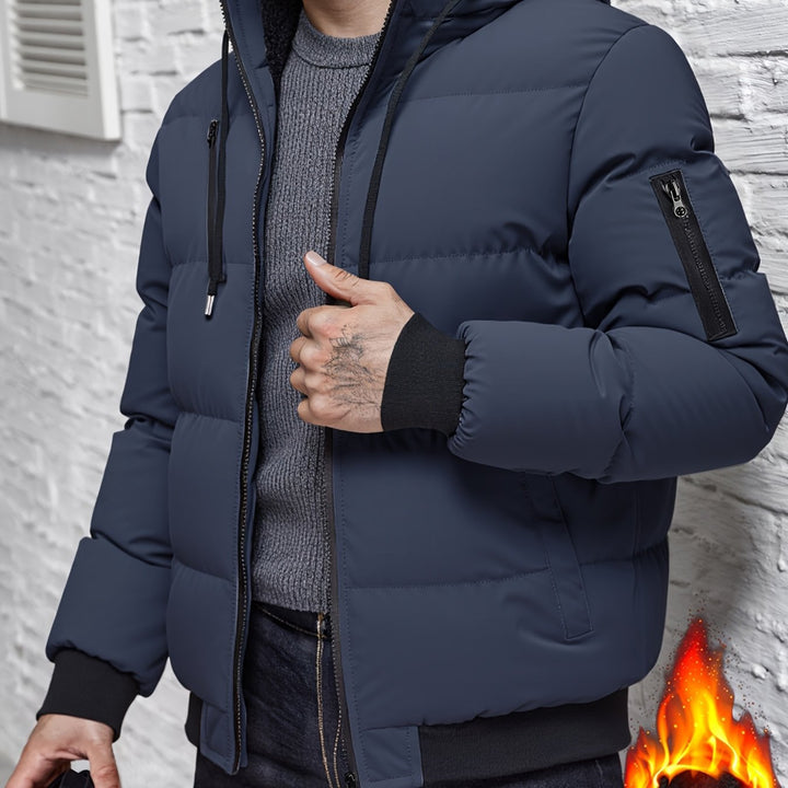 Bruce | Winterjacke mit Kapuze – Stilvoll und Warm