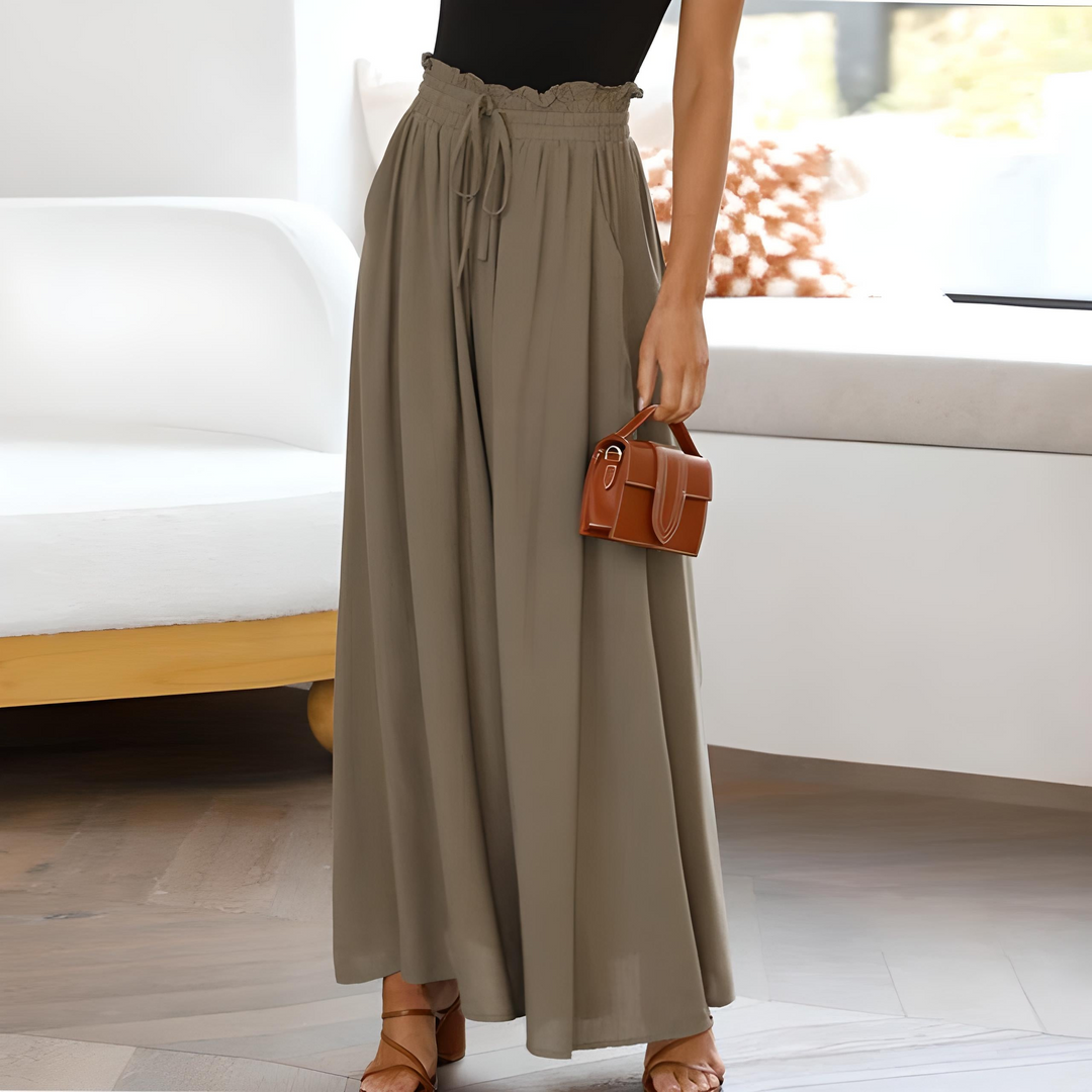 Sophie | Elegant and Airy Wide-Leg Trousers for Summer