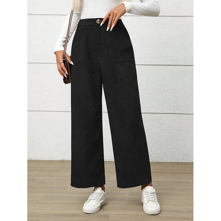 Simone | Wide-Leg Pants – High-Waist Style for Everyday Comfort