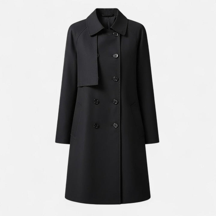 Celina | Classic and Lightweight Midi Trench Coat