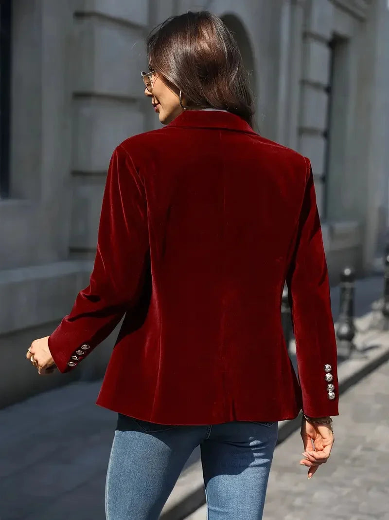 Sophie | Luxurious and Elegant Velvet Blazer