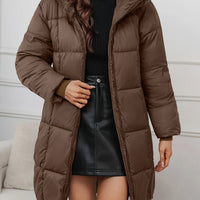 Sophie | Long padded puffer jacket for stylish winter looks