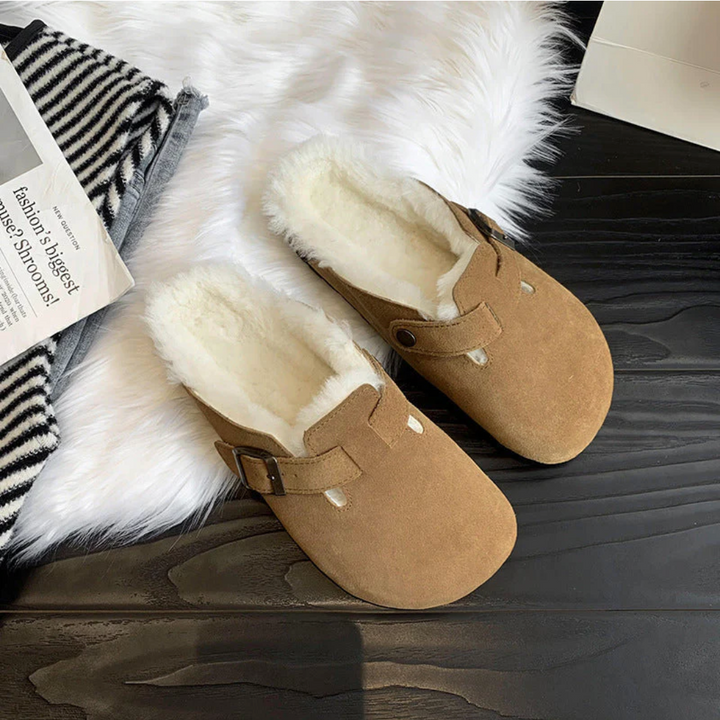 Juliane | Bequeme Clogs – Flauschig und Stützend für jeden Tag