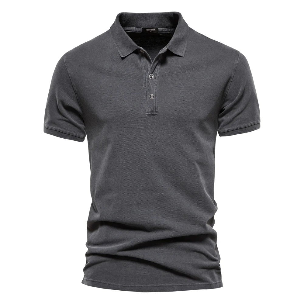 Justin | Polohemd – Klassischer Everyday Stil für Herren