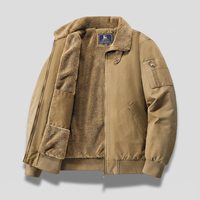 Leon | Modern and Comfortable Fleece Bomber Jacket