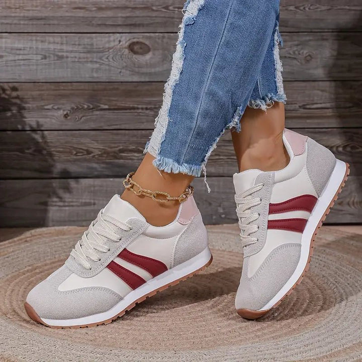 Emma | Orthopedic and Fashionable Lace-Up Sneakers