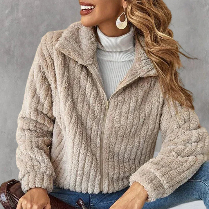 Hannah | Short, Modern Knitted Cardigan for Women
