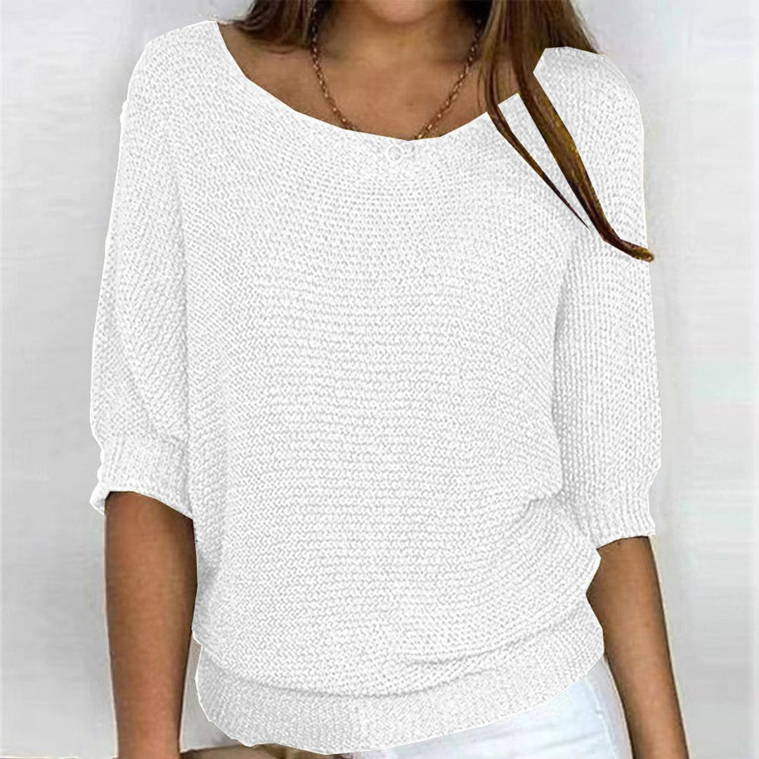 Lena | Knitted Sweater – Casual Oversized Style for Women