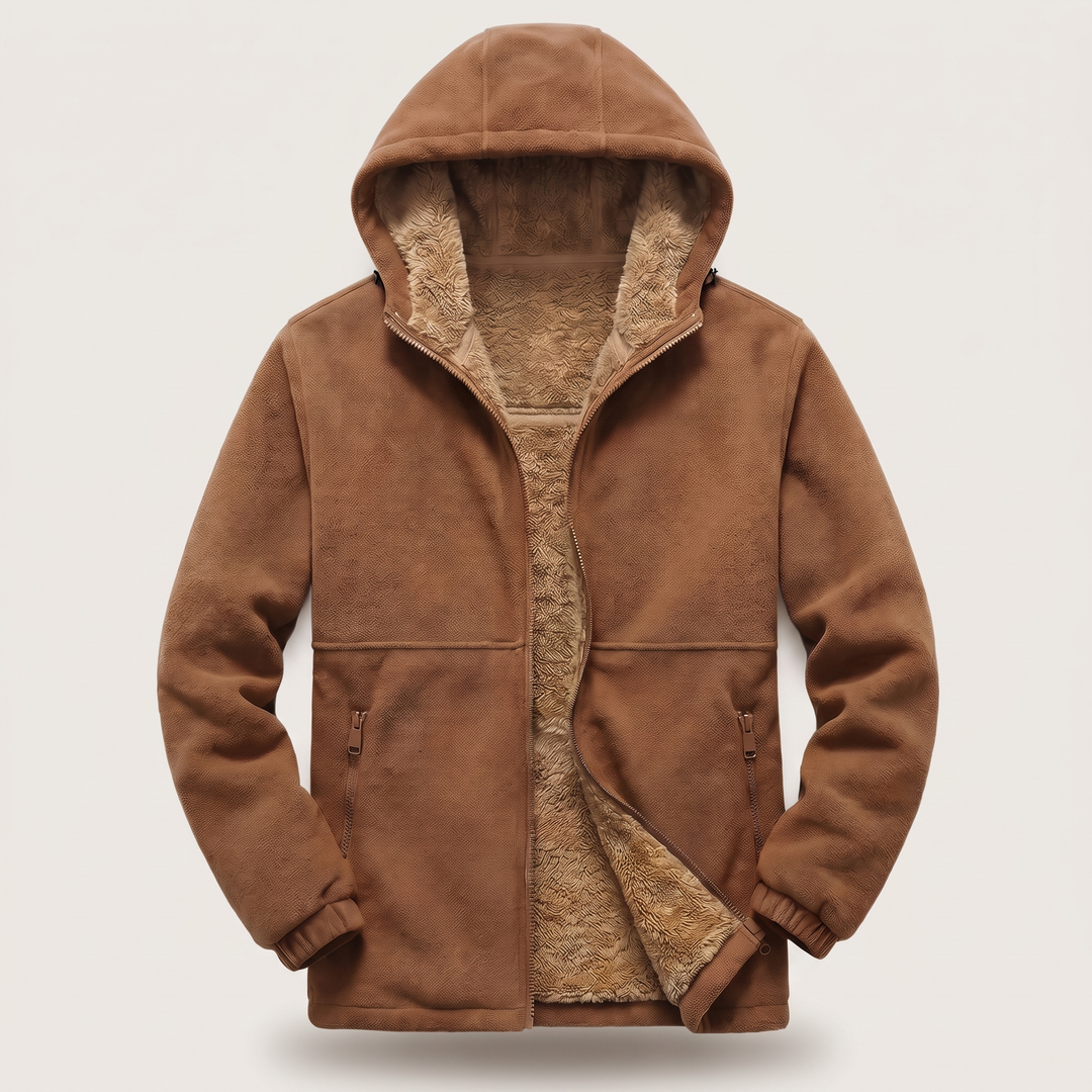 Sherpa | Fleece Jacket mit Kapuze – Bequeme Wärme für Männer