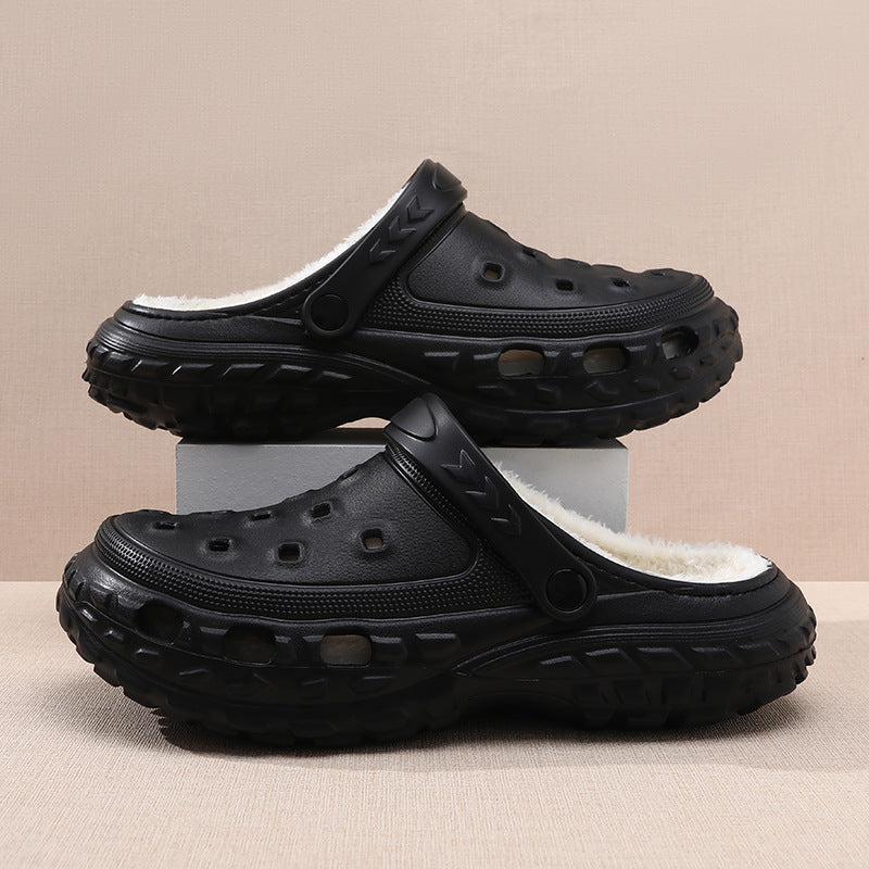 Tobias | Lined Fleece Clogs for Warm, Cozy Moments