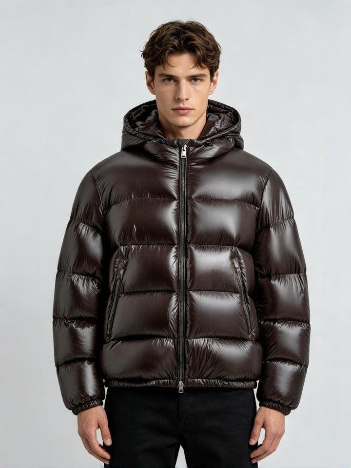 Horizon | Hooded Puffer Jacket – Casual Winter Coat for Men