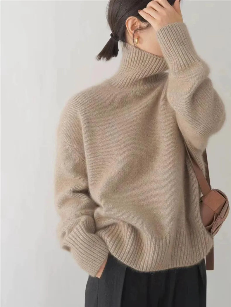 Isabella | Rollkragenpullover – Luxuriöses Cashmere-Design