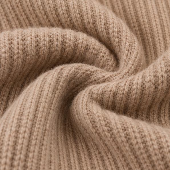 Wovella | Ribbed Knit Hoodie Sweater – Bequem und Vielseitig für Frauen