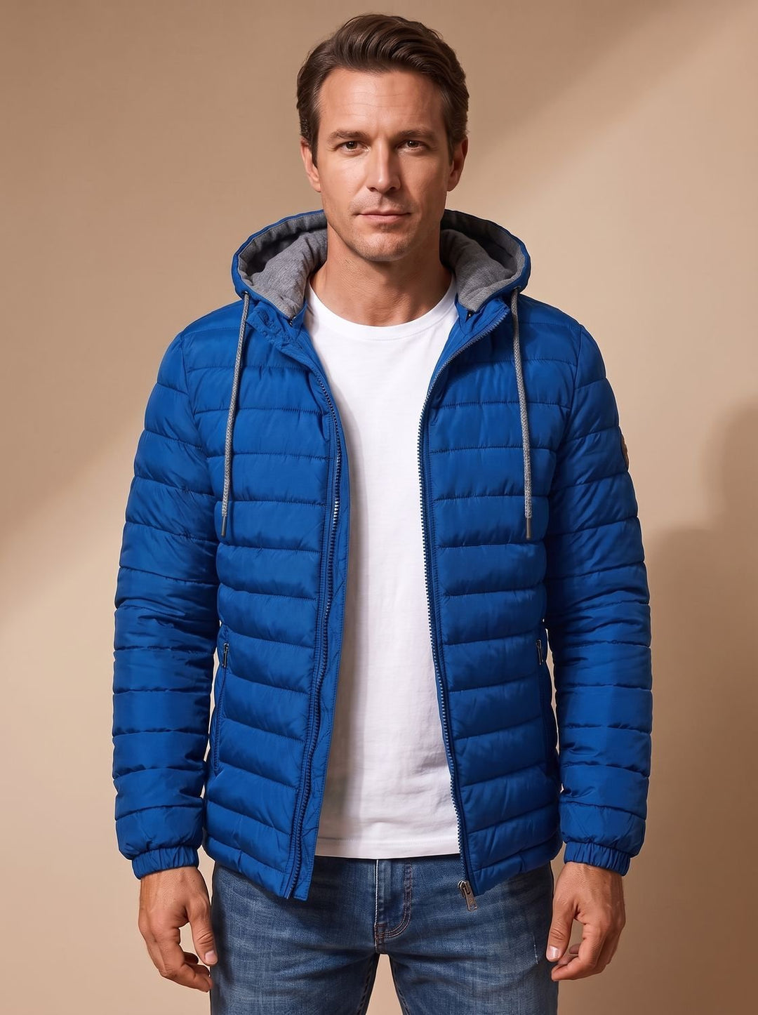 Matthias | Gesteppte Kapuzenjacke – Leicht mit Thermoisolierung für Herren