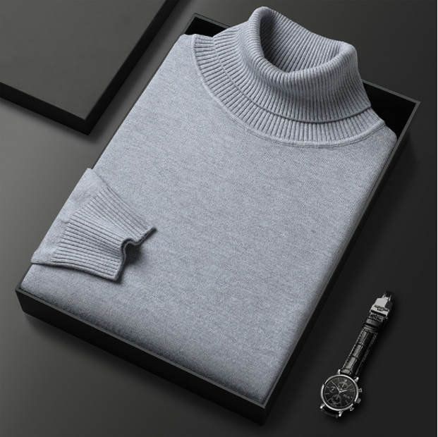 Hunter | Cashmere Turtleneck Sweater – Edler Komfort in Vielseitigem Schnitt