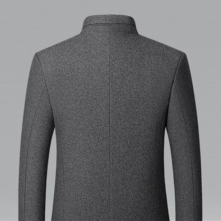 Gregory | Stehkragen-Mantel – Zeitlos Elegante Wärme für Herren