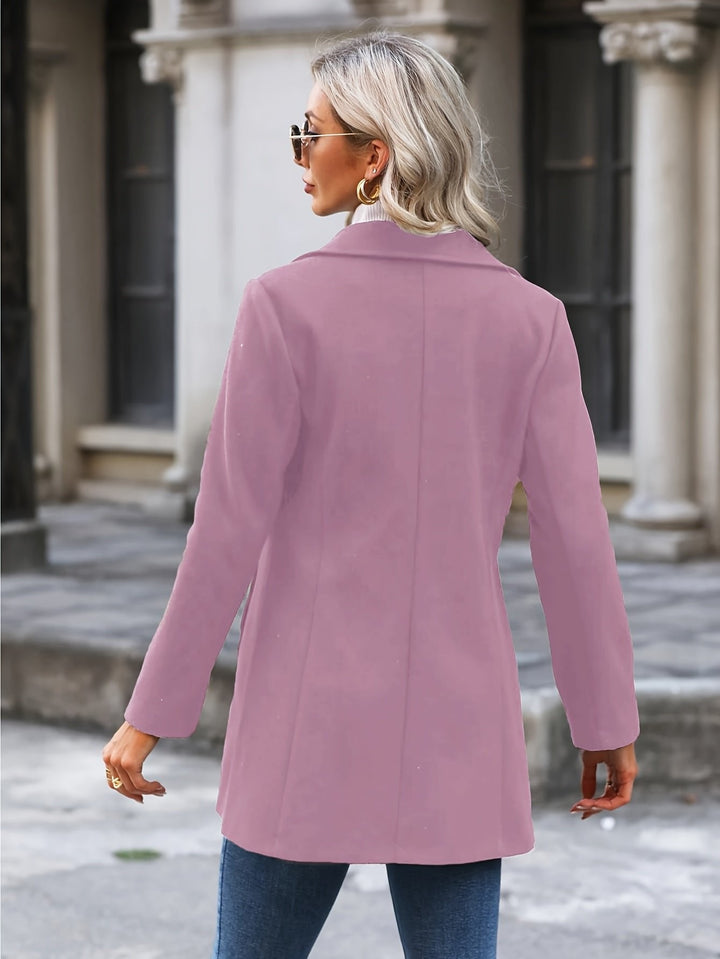 Annalise | Mid-Length Coat – Waist-Cinching Elegance für Frauen