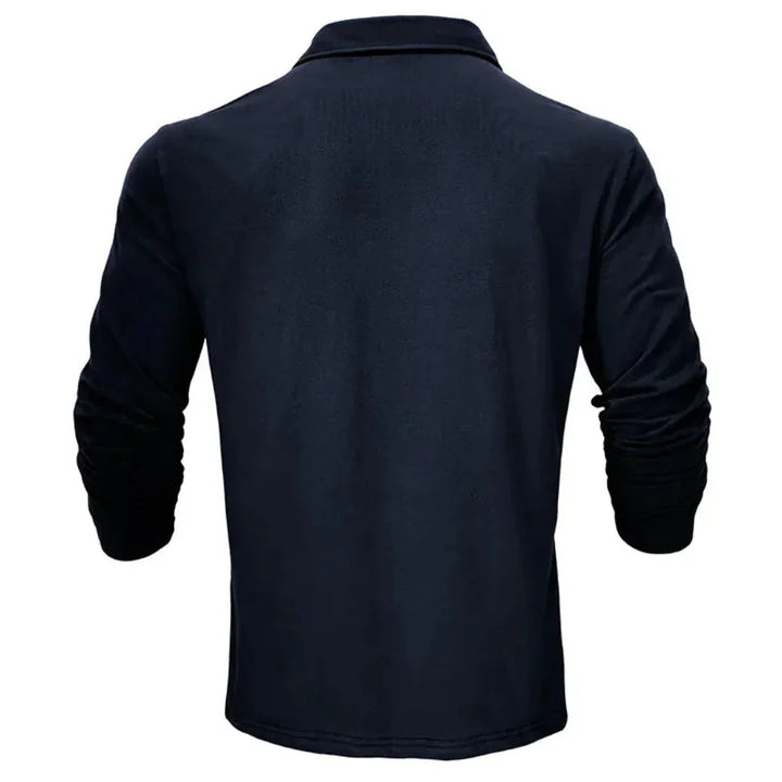 Andrei | Langarm Poloshirt – Casual Stil für Herren