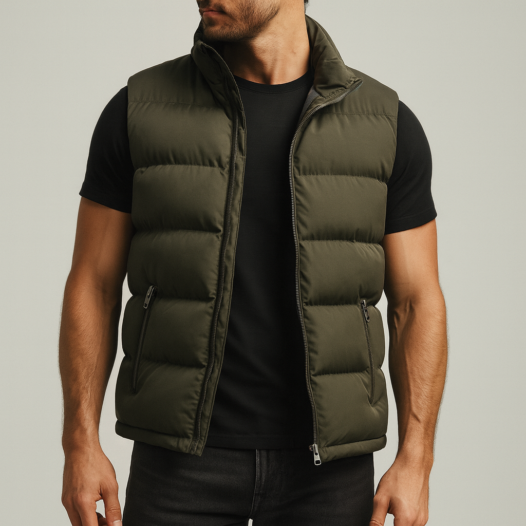 Markus | Gesteppte Weste für Herren - Vielseitige Wärme in modernem Design