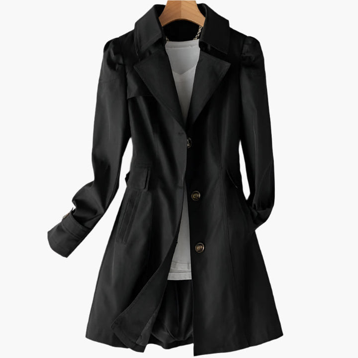 Elena | Long, Elegant Trench Coat for Stylish Appearances