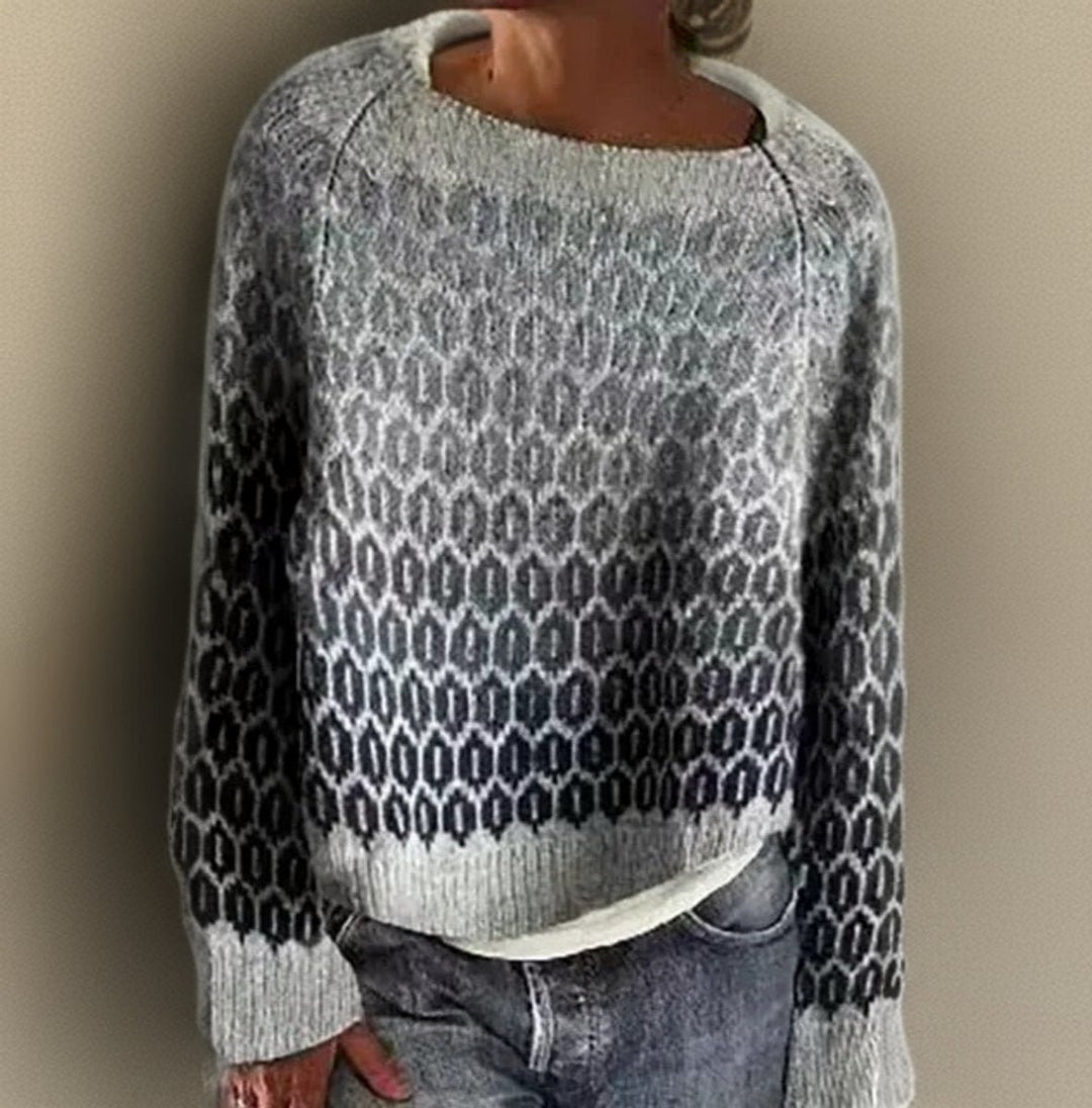 Charlotte | Knit Sweater mit Farbverlauf für Damen