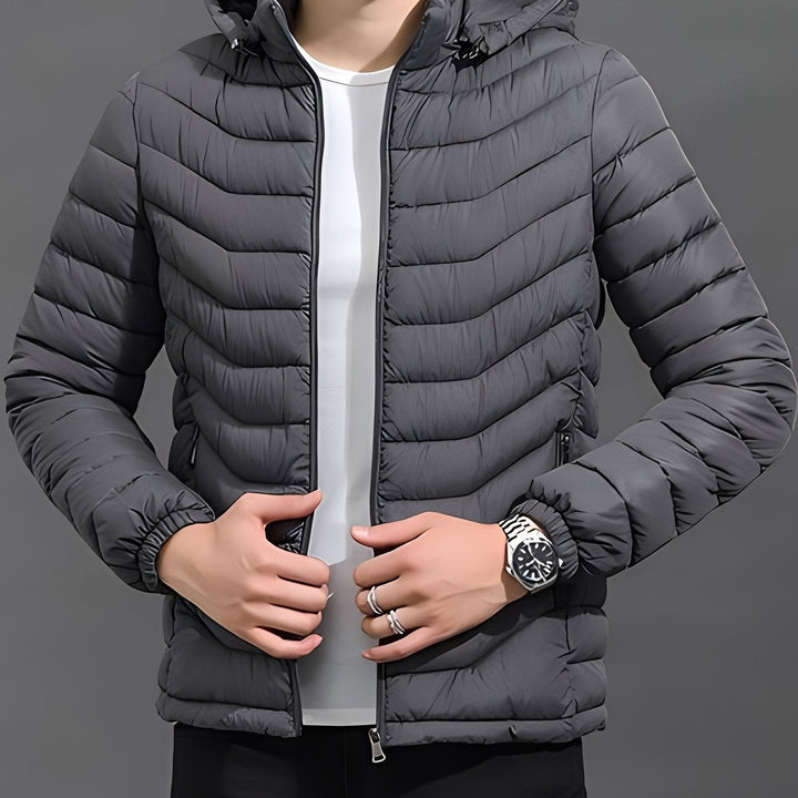 Owen | Hooded Puffer Jacket – Leichte Winterjacke für Herren