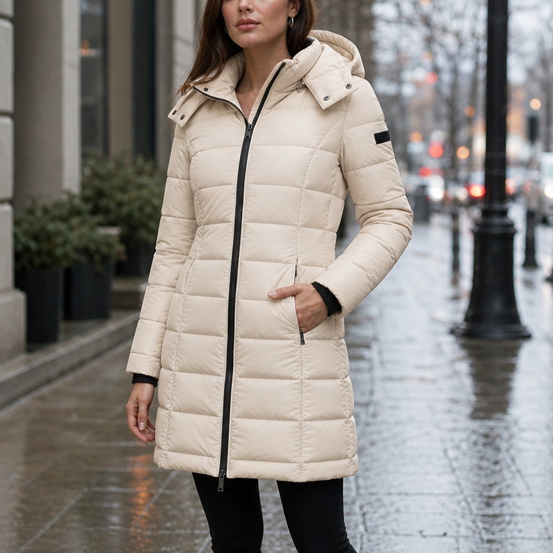 Wearbella | Mid-Length Puffer Jacket – Warm und Schick für den Winter