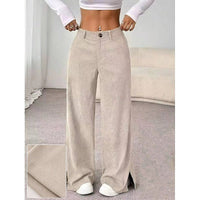 Kerstin | Modern high-waisted wide-leg trousers for versatile outfits