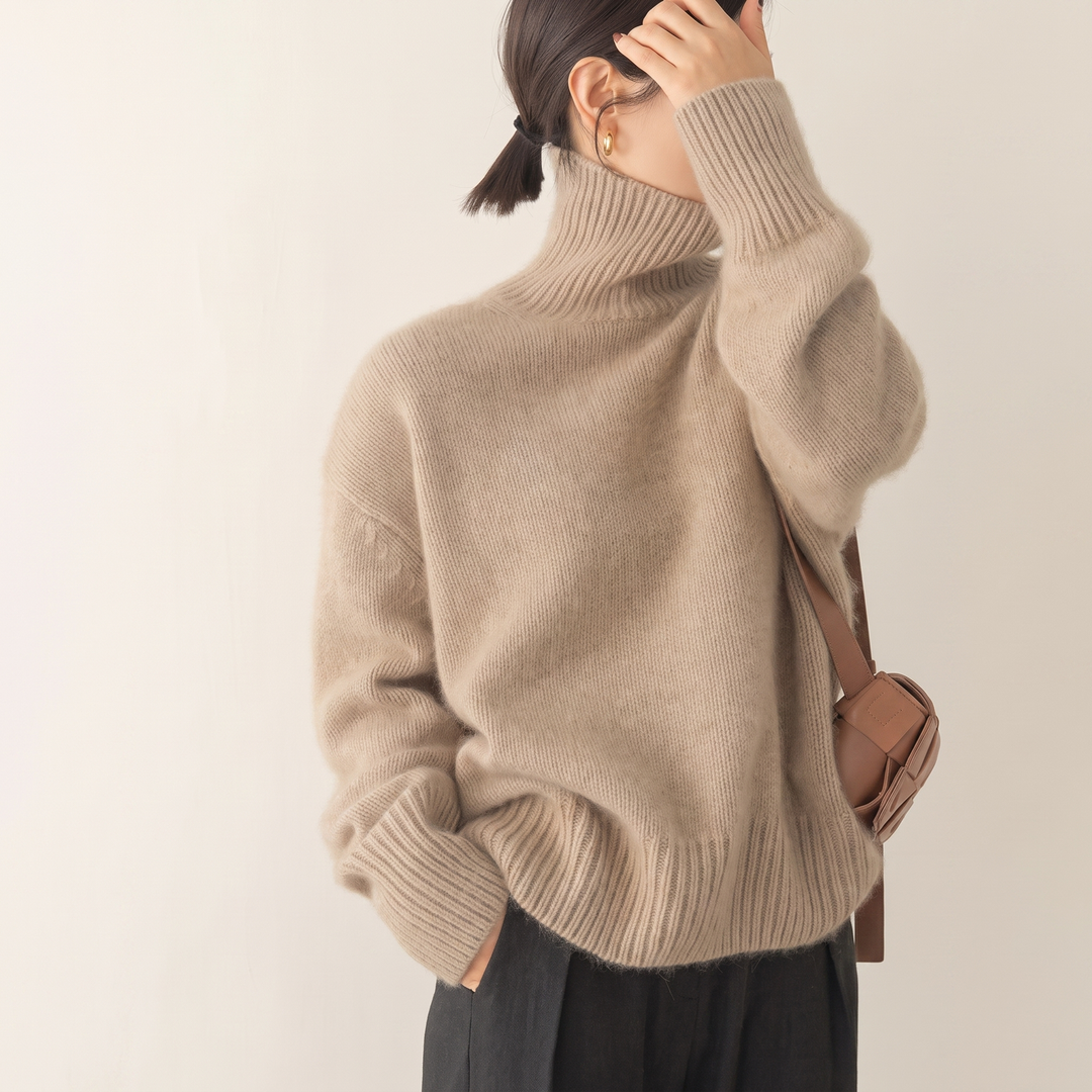 Amelia | Roll Neck Jumper – Eleganter Strick für Damen