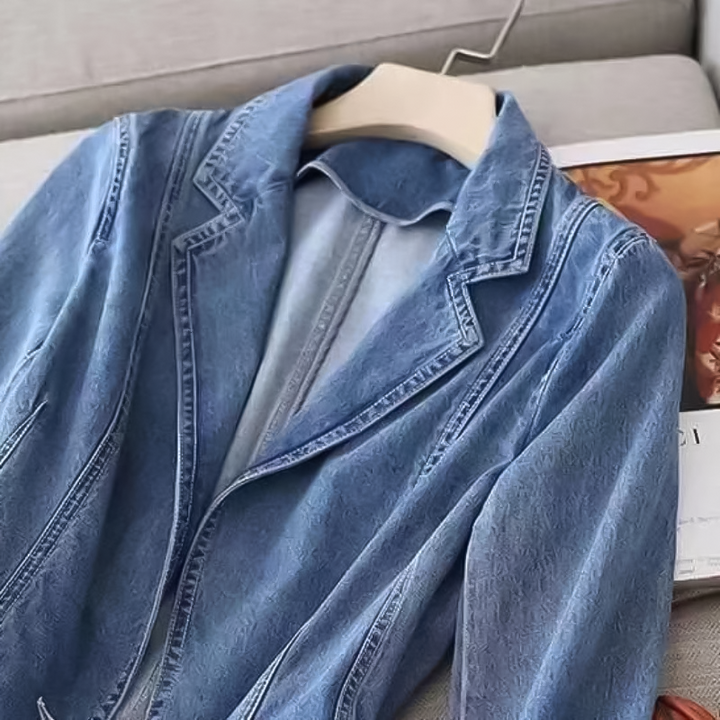 Katja | Timeless and Comfortable Denim Blazer