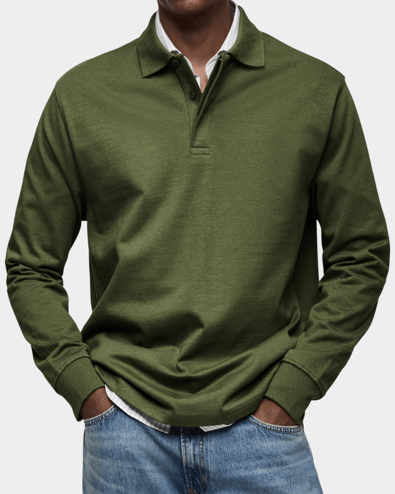 Sterling | Knit Polo – Smart Textured Style for Men