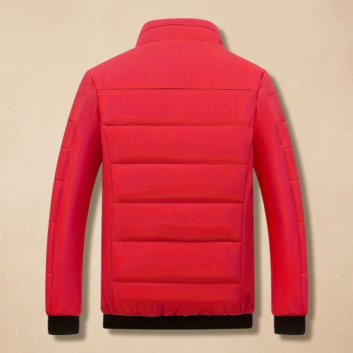 Dominik | Steppjacke für Herren – Gefütterte Winterjacke mit Stehkragen